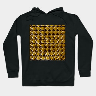 3D Geometric Polygon (Goldenrod Yellow) Hoodie